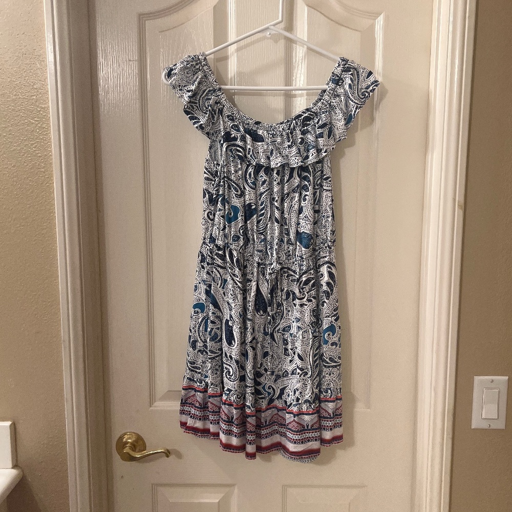 Off the shoulder dress